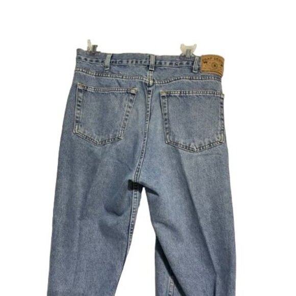 Vintage Gap Women's High Rise Mom Denim Jeans Gray Size L - Picture 4 of 4